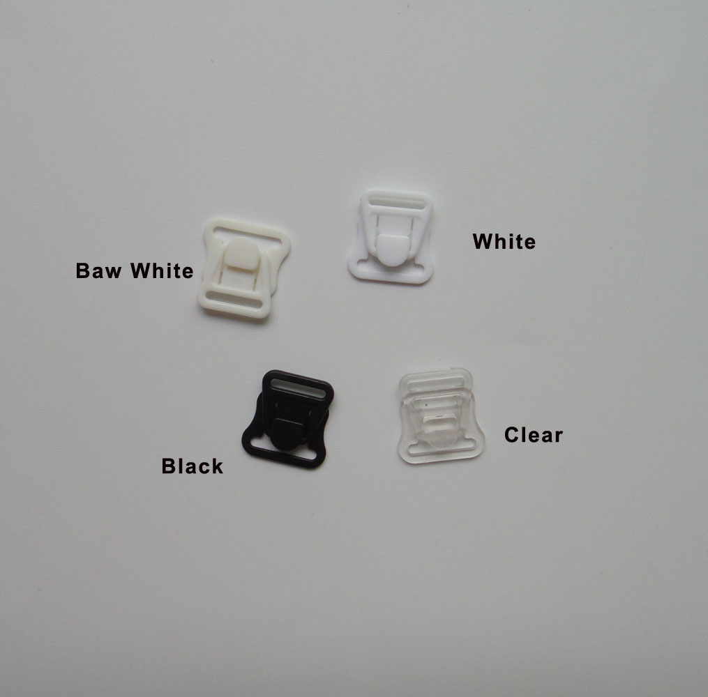 Nursing Bra Clip - สายรัดชุดชั้นในไนลอนเรซินสำหรับให้นมบุตรตะขอผูกหัวเข็มขัดแบบสแนปชุดชั้นในสำหรับให้นมบุตรเส้นผ่านศูนย์กลางภายใน12*15มม.