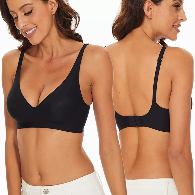 บราเจลลี่ไร้รอยต่อเซ็กซี่ ไซส์ - Plunge Bra Push Up บทวิจารณ์และราคา
