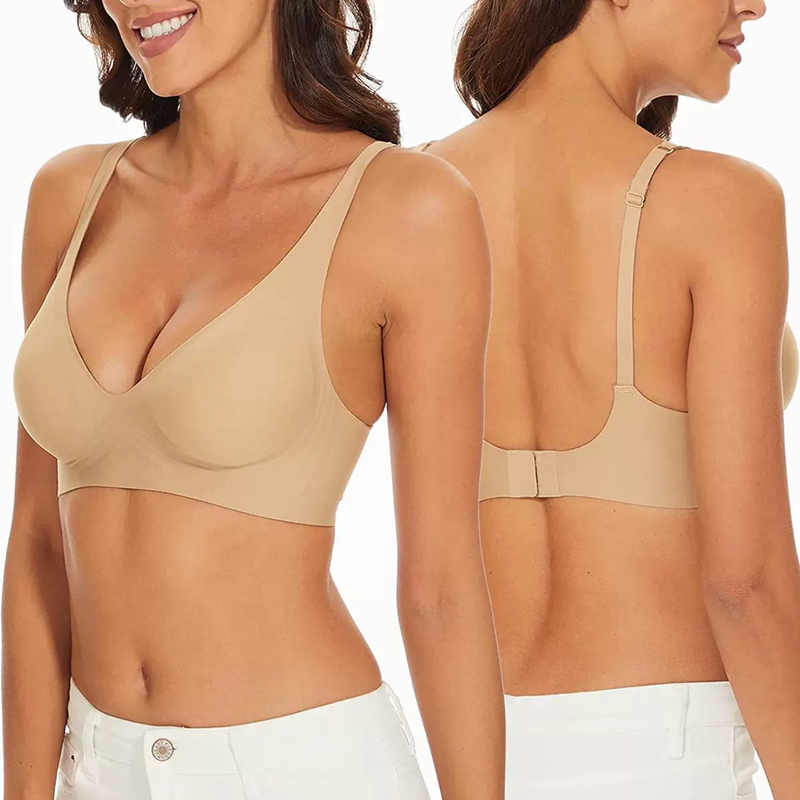 บราเจลลี่ไร้รอยต่อเซ็กซี่ ไซส์ - Plunge Bra Push Up บทวิจารณ์และราคา