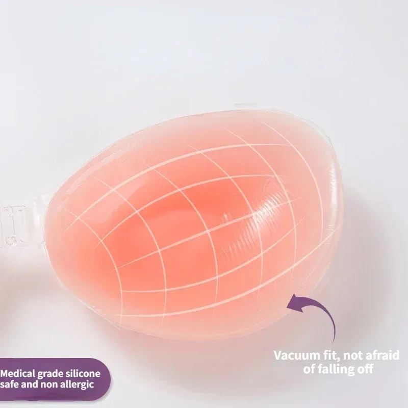 ซิลิโคน Bra ที่มองไม่เห็น Push - Push Up Bra Silicone บทวิจารณ์และราคา